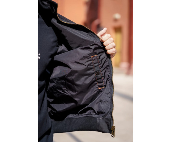 Фото: “Куртка бомбер PE-16 Black | Army Stroll”, купить в интернет магазине