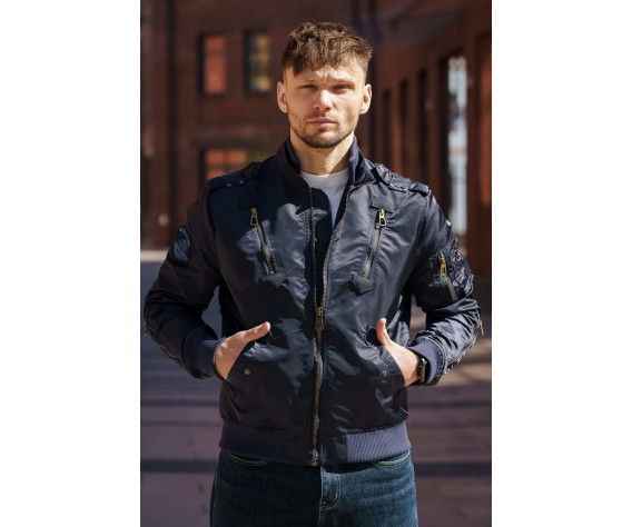 Фото: “Куртка бомбер PE-16 Navy | Army Stroll”, купить в интернет магазине