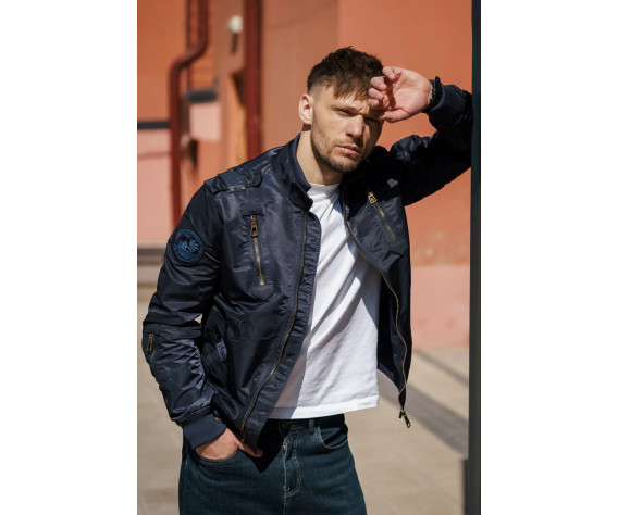 Фото: “Куртка бомбер PE-16 Navy | Army Stroll”, купить в интернет магазине
