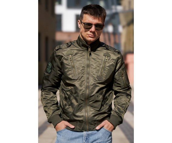 Фото: “Куртка бомбер PE-16 Olive | Army Stroll”, купить в интернет магазине