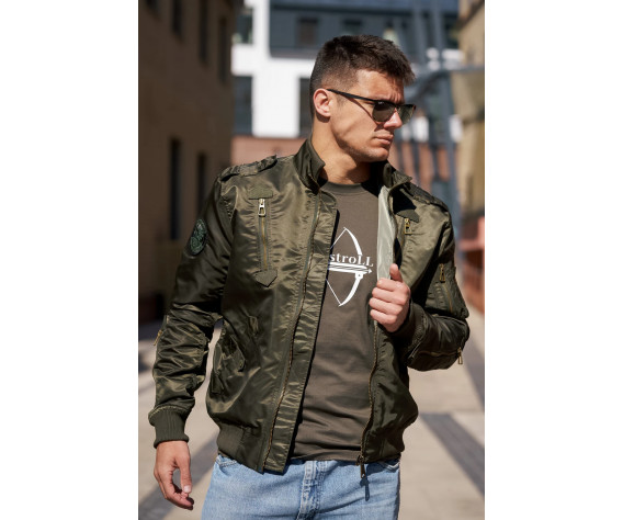 Фото: “Куртка бомбер PE-16 Olive | Army Stroll”, купить в интернет магазине