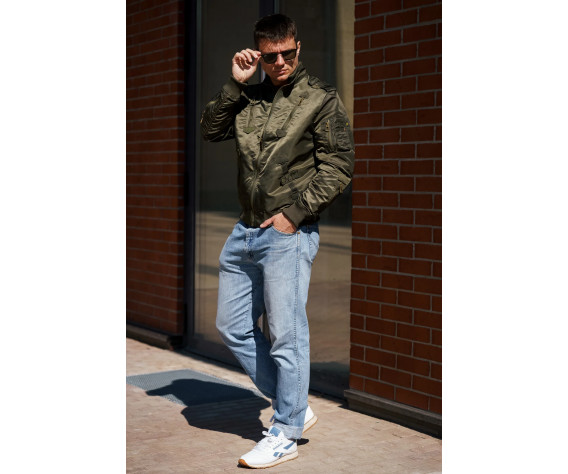 Фото: “Куртка бомбер PE-16 Olive | Army Stroll”, купить в интернет магазине