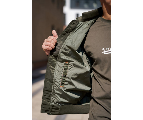 Фото: “Куртка бомбер PE-16 Olive | Army Stroll”, купить в интернет магазине