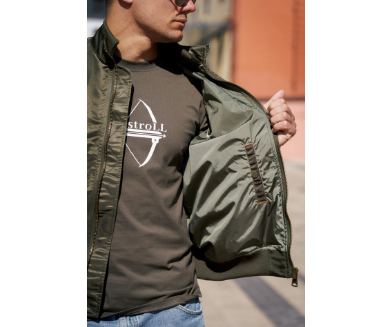 Фото: “Куртка бомбер PE-16 Olive | Army Stroll”, купить в интернет магазине