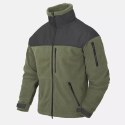 Превью товара: “Флисовая кофта CLASSIC Helikon, цвет Olive Green/Black”, купить в интернет магазине