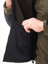 Превью товара: “Флисовая кофта CLASSIC Helikon, цвет Olive Green/Black”, купить в интернет магазине