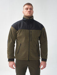 Фото: “Флисовая кофта CLASSIC Helikon, цвет Olive Green/Black”, купить в интернет магазине