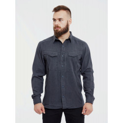 Фото: “Рубашка DEFENDER MK2 GENTLEMAN Helikon, цвет Melange Black/Grey”, купить в интернет магазине