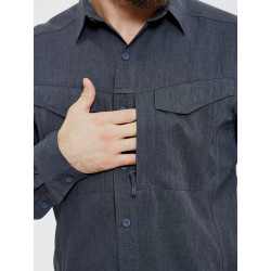 Фото: “Рубашка DEFENDER MK2 GENTLEMAN Helikon, цвет Melange Black/Grey”