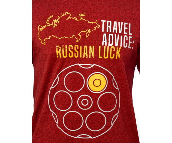 Фото: “Футболка Travel Advice: Russian Luck Helikon, цвет Red/Black Melange”, купить в интернет магазине