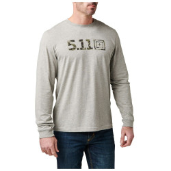 Превью товара: “Лонгслив Camo Logo Fill 5.11 Tactical, цвет Heat.Grey”, купить в интернет магазине