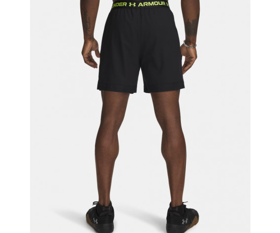 Фото: “Шорты Vanish Woven 6in Under Armour, цвет Black/Yellow”, купить в интернет магазине