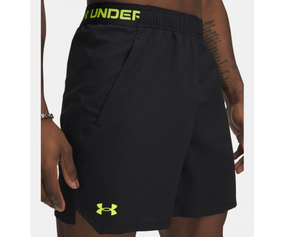 Фото: “Шорты Vanish Woven 6in Under Armour, цвет Black/Yellow”, купить в интернет магазине