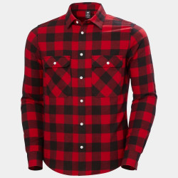 Превью товара: “Рубашка LOKKA ORGANIC FLANNEL HH, цвет Red Buffalo”, купить в интернет магазине