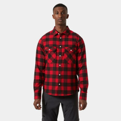 Превью товара: “Рубашка LOKKA ORGANIC FLANNEL HH, цвет Red Buffalo”, купить в интернет магазине
