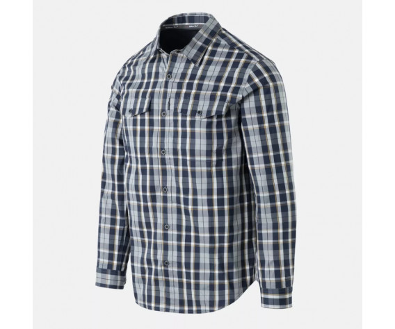 Фото: “Рубашка Covert Concealed Carry Helikon, цвет Calm Blue Plaid”, купить в интернет магазине