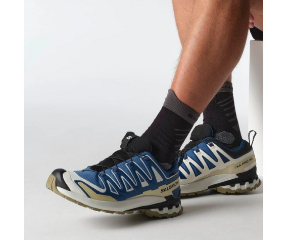 Фото: “Кроссовки M XA PRO 3D V9 GTX Salomon, цвет Dark Blue/Icicle/Aloe”, купить в интернет магазине