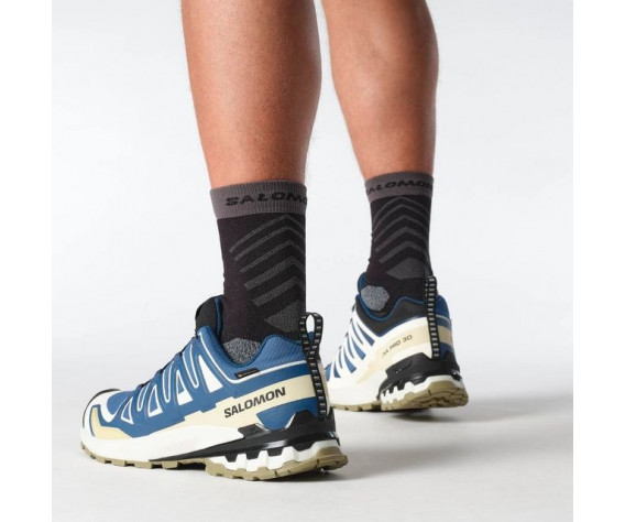 Фото: “Кроссовки M XA PRO 3D V9 GTX Salomon, цвет Dark Blue/Icicle/Aloe”, купить в интернет магазине
