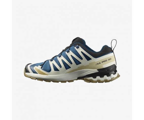 Фото: “Кроссовки M XA PRO 3D V9 GTX Salomon, цвет Dark Blue/Icicle/Aloe”, купить в интернет магазине