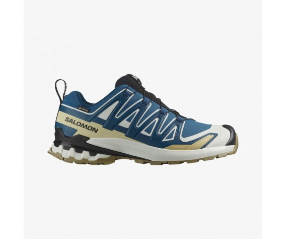 Фото: “Кроссовки M XA PRO 3D V9 GTX Salomon, цвет Dark Blue/Icicle/Aloe”, купить в интернет магазине