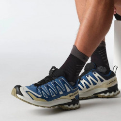 Фото: “Кроссовки M XA PRO 3D V9 GTX Salomon, цвет Dark Blue/Icicle/Aloe”