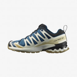 Фото: “Кроссовки M XA PRO 3D V9 GTX Salomon, цвет Dark Blue/Icicle/Aloe”