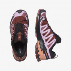 Фото: “Кроссовки W PRO 3D V9 Salomon, цвет Rum Raisin/Orchid Bouq”