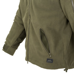 Превью товара: “Флисовая кофта CLASSIC Helikon, цвет Olive Green”, купить в интернет магазине