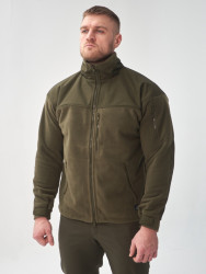 Фото: “Флисовая кофта CLASSIC Helikon, цвет Olive Green”, купить в интернет магазине