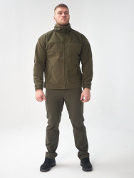Превью товара: “Флисовая кофта CLASSIC Helikon, цвет Olive Green”, купить в интернет магазине