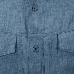 Фото: “Рубашка DEFENDER MK2 GENTLEMAN Helikon, цвет Melange Blue”