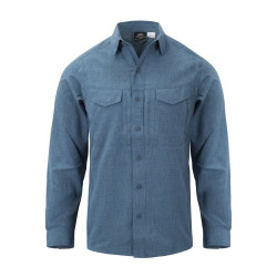 Фото: “Рубашка DEFENDER MK2 GENTLEMAN Helikon, цвет Melange Blue”