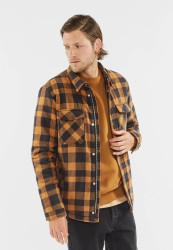 Фото: “Куртка Sherpa Vintage, цвет Yellow Check”, купить в интернет магазине