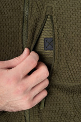 Превью товара: “Флисовая кофта ALPHA Tactical Helikon, цвет Olive Green”, купить в интернет магазине