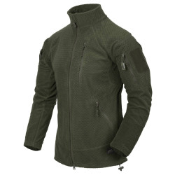 Превью товара: “Флисовая кофта ALPHA Tactical Helikon, цвет Olive Green”, купить в интернет магазине