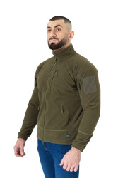 Фото: “Флисовая кофта ALPHA Tactical Helikon, цвет Olive Green”, купить в интернет магазине