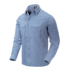 Превью товара: “Рубашка DEFENDER MK2 GENTLEMAN Helikon, цвет Melange Light/Blue”, купить в интернет магазине