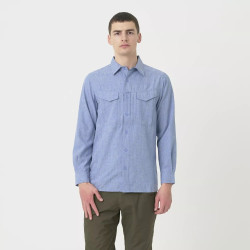Фото: “Рубашка DEFENDER MK2 GENTLEMAN Helikon, цвет Melange Light/Blue”, купить в интернет магазине