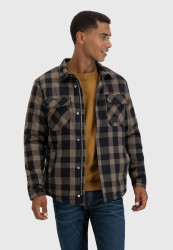 Превью товара: “Куртка Sherpa Vintage, цвет Beige Check”, купить в интернет магазине