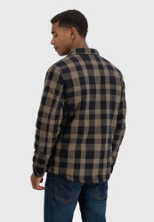 Превью товара: “Куртка Sherpa Vintage, цвет Beige Check”, купить в интернет магазине