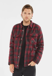 Превью товара: “Куртка Sherpa Vintage, цвет Burgundy Check”, купить в интернет магазине