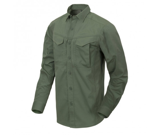 Фото: “Рубашка DEFENDER MK2 Long Sleeve Helikon, цвет Olive Green”, купить в интернет магазине