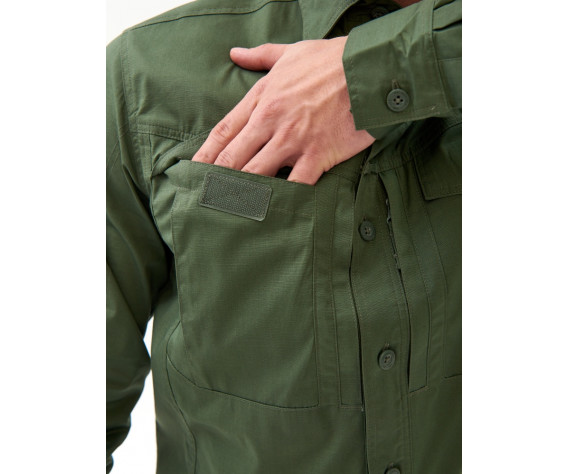 Фото: “Рубашка DEFENDER MK2 Long Sleeve Helikon, цвет Olive Green”, купить в интернет магазине
