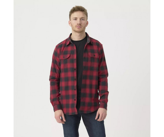 Фото: “Рубашка Greyman NS Helikon, цвет Coral Crimson Checkered”, купить в интернет магазине
