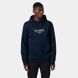 Превью товара: “Толстовка MOVE SWEAT HOODIE HH, цвет Navy”, купить в интернет магазине