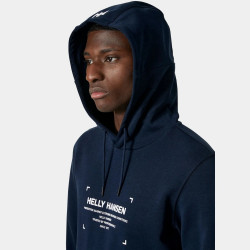 Превью товара: “Толстовка MOVE SWEAT HOODIE HH, цвет Navy”, купить в интернет магазине