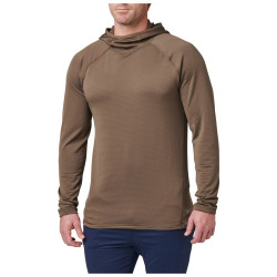 Фото: “Пуловер/Лонгслив Stratos L/S Hoodie 5.11 Tactical, цвет Major Brown”, купить в интернет магазине