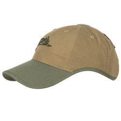 Фото: “Бейсболка Logo Helikon, цвет Coyote/Olive Green A”, купить в интернет магазине