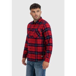 Превью товара: “Рубашка Sem Flannel Vintage, цвет Red Check”, купить в интернет магазине