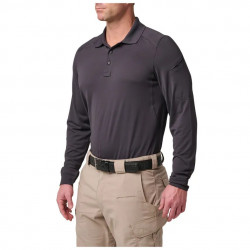 Превью товара: “Поло Helios Long Sleeve 5.11 Tactical, цвет Charcoal”, купить в интернет магазине